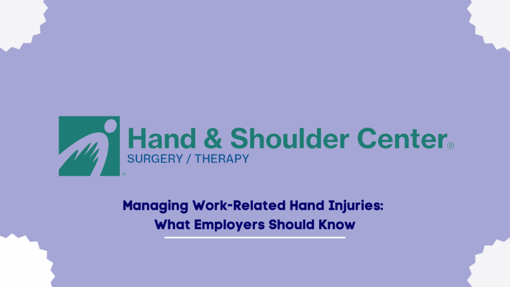 Work-Related Hand Injuries